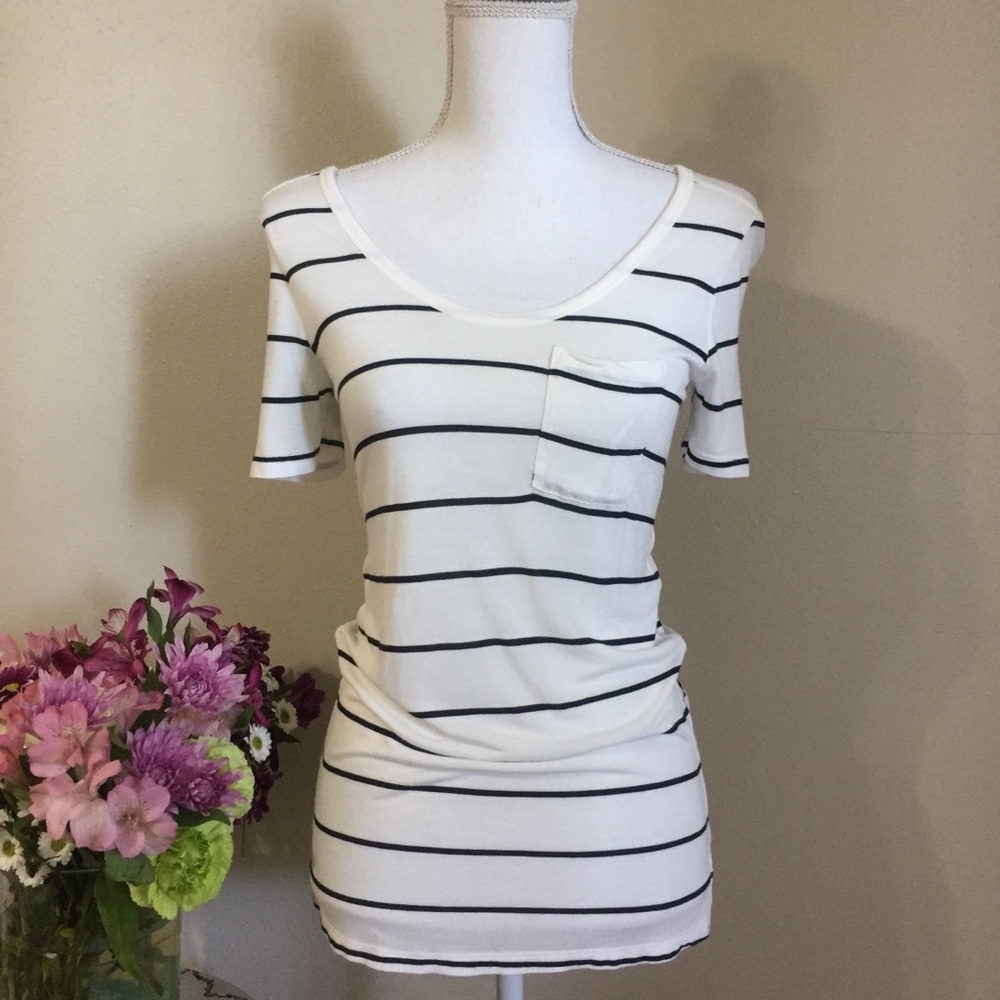 Loft striped top